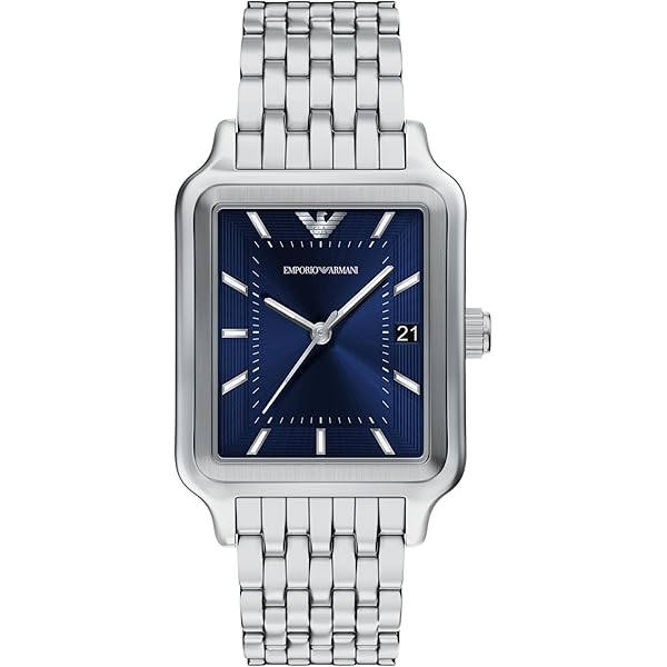 Amazon.com: Emporio Armani Men's Three-Hand Date Stainless Steel